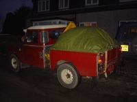  split up the big bits the next day and brought some back - weighed in at 1 tonne load on the weighbridge, so 3,250kg up all - slightly over the GVW...